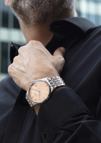 Perrelet Weekend 3-Hands Salmon A1300/F