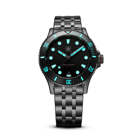 Second Hour Gin Clear MK III - Dark Rhodium