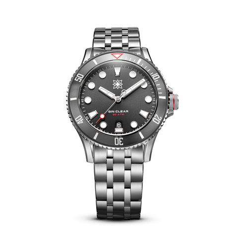 Second Hour Gin Clear MK III - Dark Rhodium