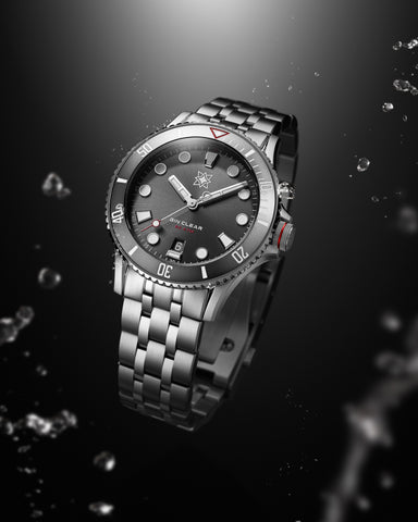 Second Hour Gin Clear MK III - Dark Rhodium