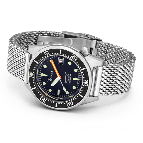 Squale 1521 Black Blasted 1521BKBL