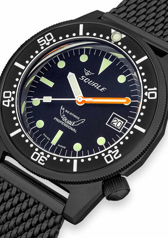 Squale 1521 Black PVD