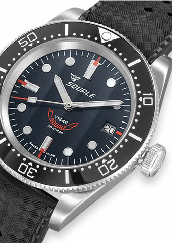 Squale 1545 Black 1545BKBKC