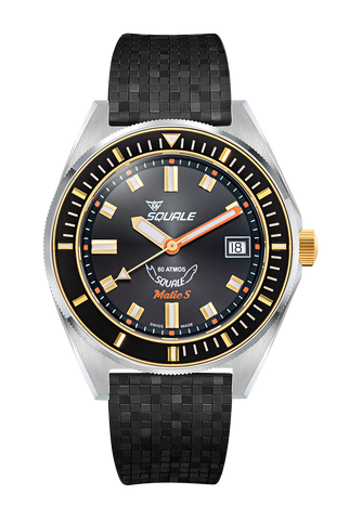 Squale Matic S Two-Tone MATICGBKBK professional dive watch