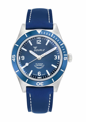 Super Squale Numerals Blue SUPERMBLBL