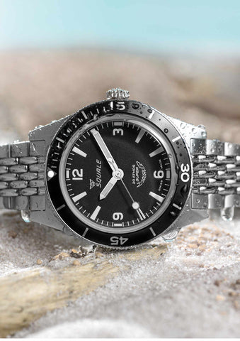 Super Squale Numerals Black SUPERMBKBK