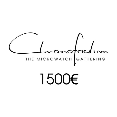 Voucher / Gutschein - 1500€