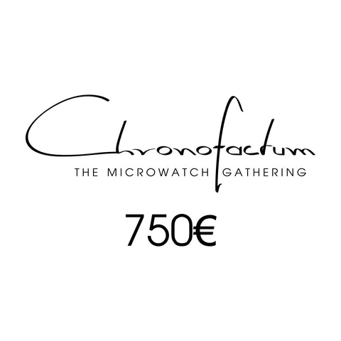 Voucher / Gutschein - 750€
