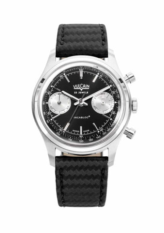 Vulcain Chronograph Black-Silver