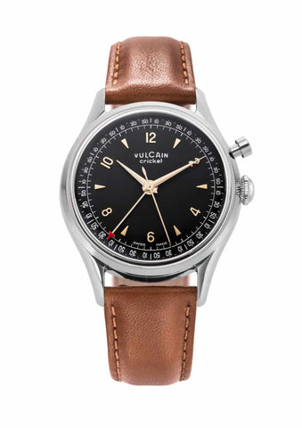 Vulcain Cricket Tradition 39 Black-Gold