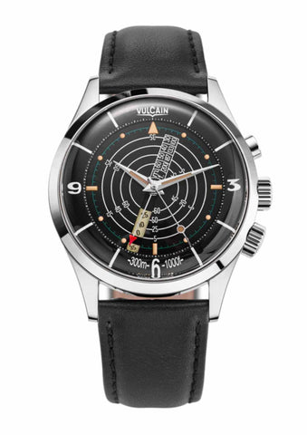 Vulcain Nautical - Black Beige Patina - Plexiglass