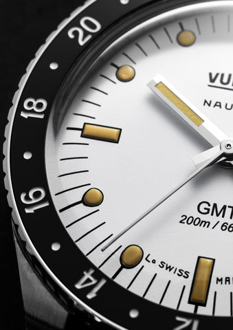 Vulcain Skindiver Nautique GMT White 680174A57