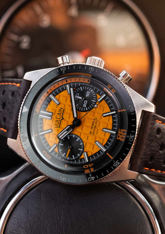 Vulcain X Chronofactum Skindiver Chronograph 1973 Orange