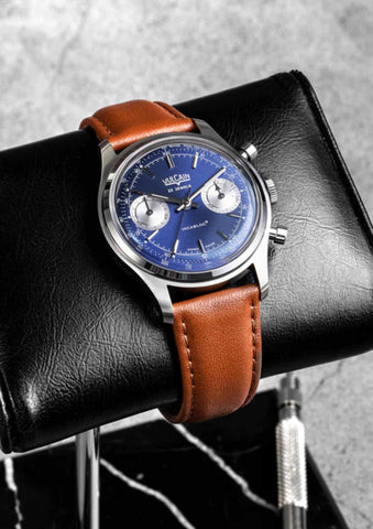 Vulcain Chronograph Blue
