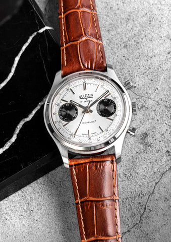 Vulcain Chronograph Silver