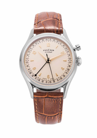 Vulcain Cricket Tradition 39 Eggshell