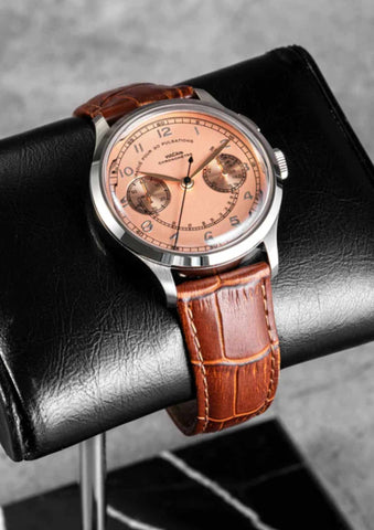 Vulcain Monopusher Salmon