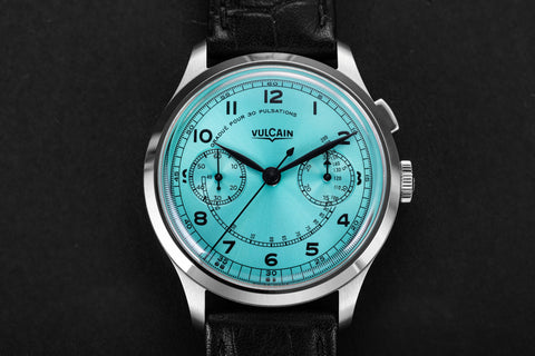 Vulcain Monopusher Turquoise 650167A38