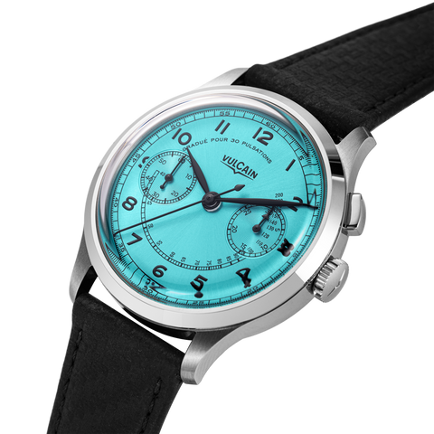 Vulcain Monopusher Turquoise 650167A38