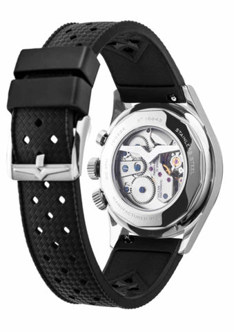Vulcain Nautical - Black White Luminova - Sapphire Crystal