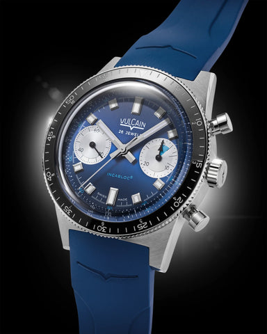 Vulcain Skindiver Chronograph Blue 590176B37