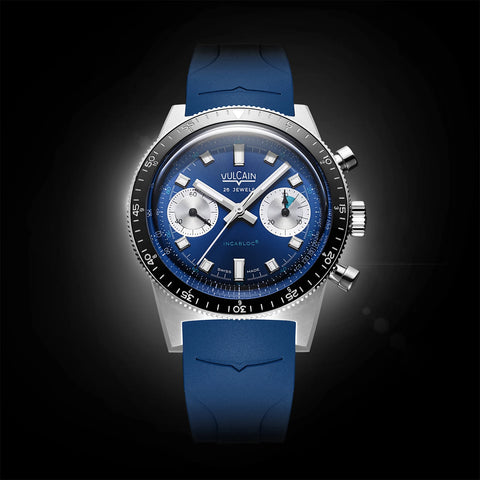 Vulcain Skindiver Chronograph Blue 590176B37
