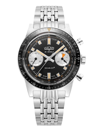 Vulcain Skindiver Chronograph Black 590176A07