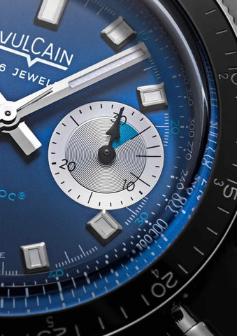 Vulcain Skindiver Chronograph Blue 590176B37