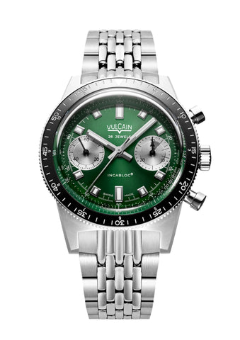 Vulcain Skindiver Chronograph Green 590176BK7
