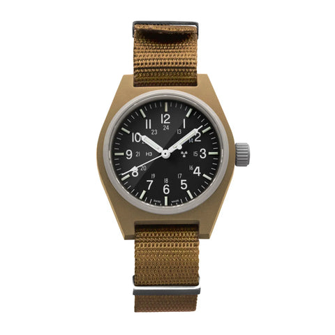 MARATHON 34mm Desert Tan General Purpose Quartz GPQ - WW194004DT