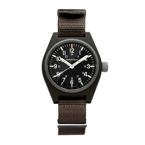 MARATHON 34mm Sage Green General Purpose Quartz GPQ - MaraGlo - WW194009SG