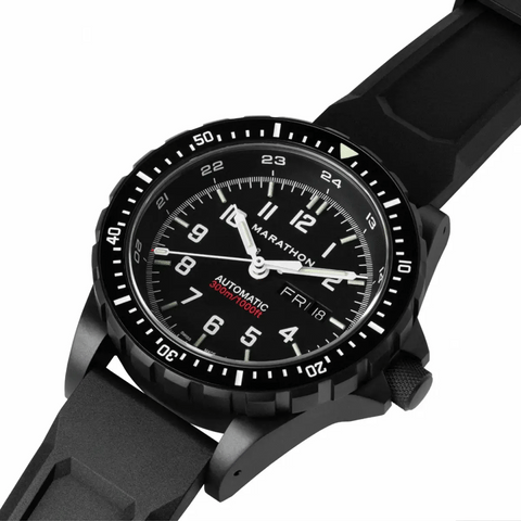 MARATHON 46mm Anthracite Jumbo Diver's Automatic (JDD) - WW194021BK