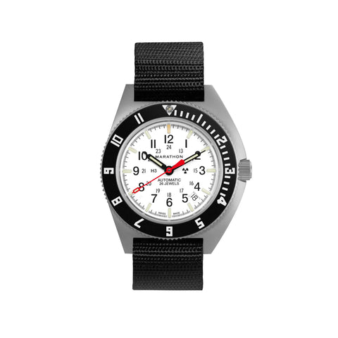 MARATHON 41mm Arctic Steel Navigator w/ Date Automatic (Arctic SSNAV-D Auto) - WW194030SS