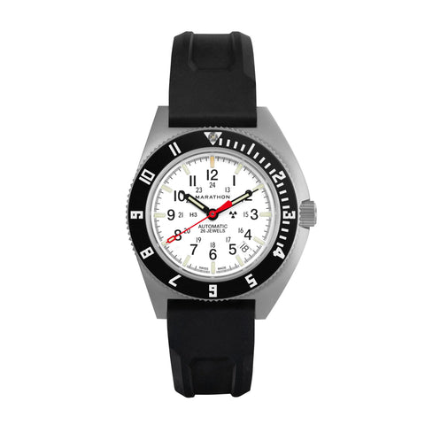 MARATHON 41mm Arctic Steel Navigator w/ Date Automatic (Arctic SSNAV-D Auto) - WW194030SS
