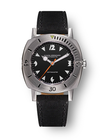 Nivada Grenchen Depthmaster - White Pacman 14102A