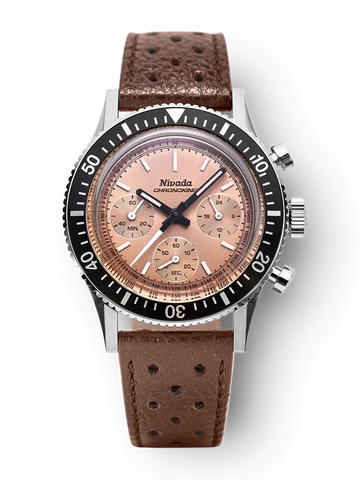 Nivada Grenchen Chronoking Salmon 87043Q