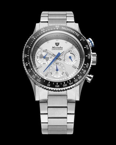 Nivada Grenchen Chronoking Mecaquarz Racing Grey 87046Q