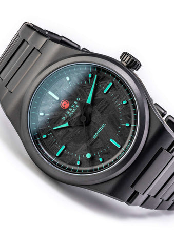 Direnzo DRZ04R Mondial 38mm Black PVD Meteorite