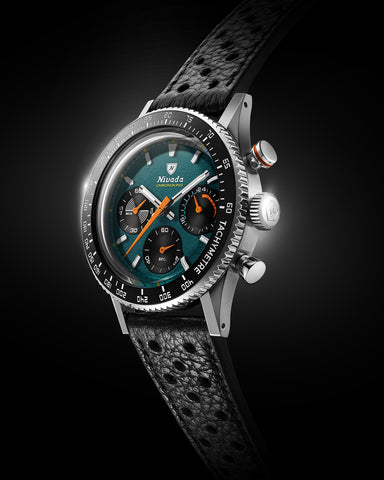 Nivada Grenchen Chronoking Mecaquarz Racing Green 87051Q