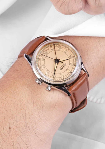 Vulcain Cricket Classique 39 Brown