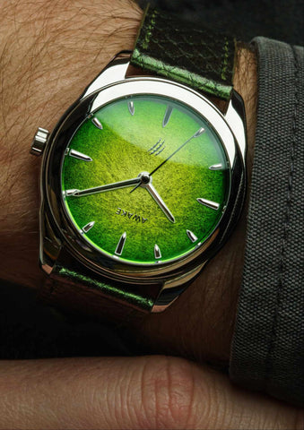 Awake Sơn Mài - Silver Leaf Jurassic Watch Raptors Limited Edition