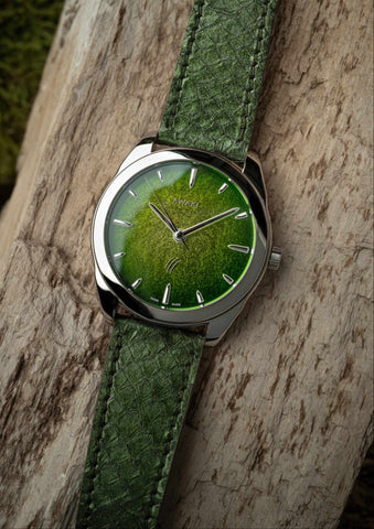 Awake Sơn Mài - Silver Leaf Jurassic Watch Raptors Limited Edition