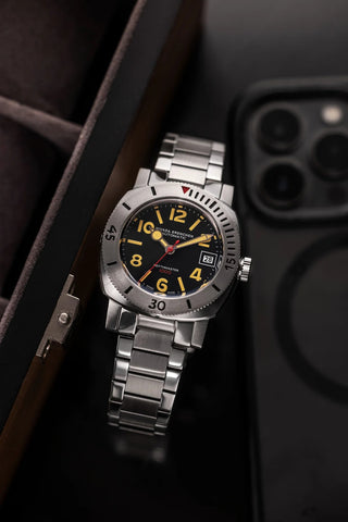 Nivada Grenchen Depthmaster - Numerals Date Black 14106A01