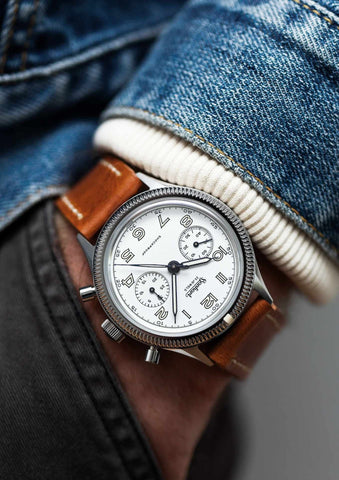 Hanhart 417ES 42mm Moby Dick