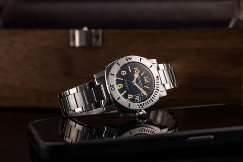 Nivada Grenchen Depthmaster - Numerals Date Black 14106A01