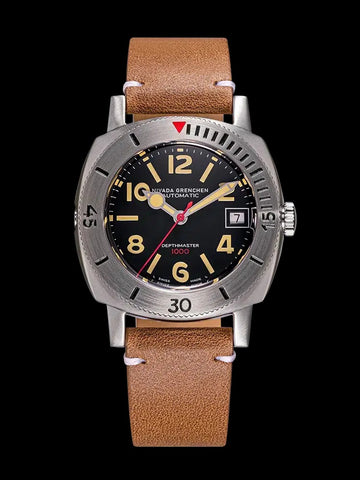 Nivada Grenchen Depthmaster - Numerals Date Black 14106A01