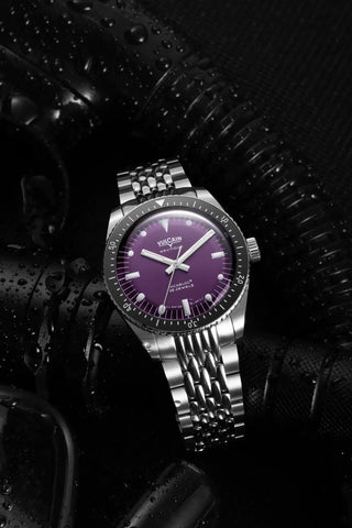 Vulcain Skindiver Nautique Purple Limited Edition