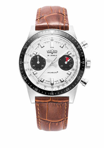 Vulcain Skindiver Chronograph White 590176A57