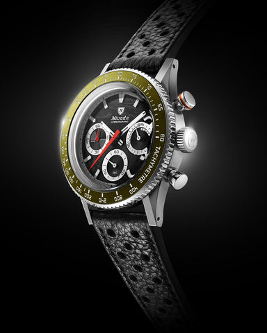 Nivada Grenchen Chronoking Mecaquarz Racing Black 87048Q