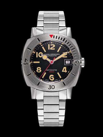 Nivada Grenchen Depthmaster - Numerals Date Black 14106A01